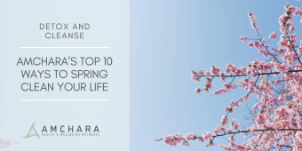 Amchara’s Top 10 Ways to Spring Clean your Life